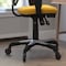 Flash Furniture Yellow Mesh Multifunction Chair - Roller Wheels HL-0001-YEL-RLB-GG - alternate 3